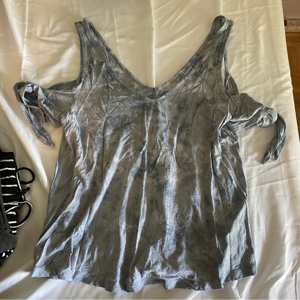 American Eagle Baby Blue Tank Top